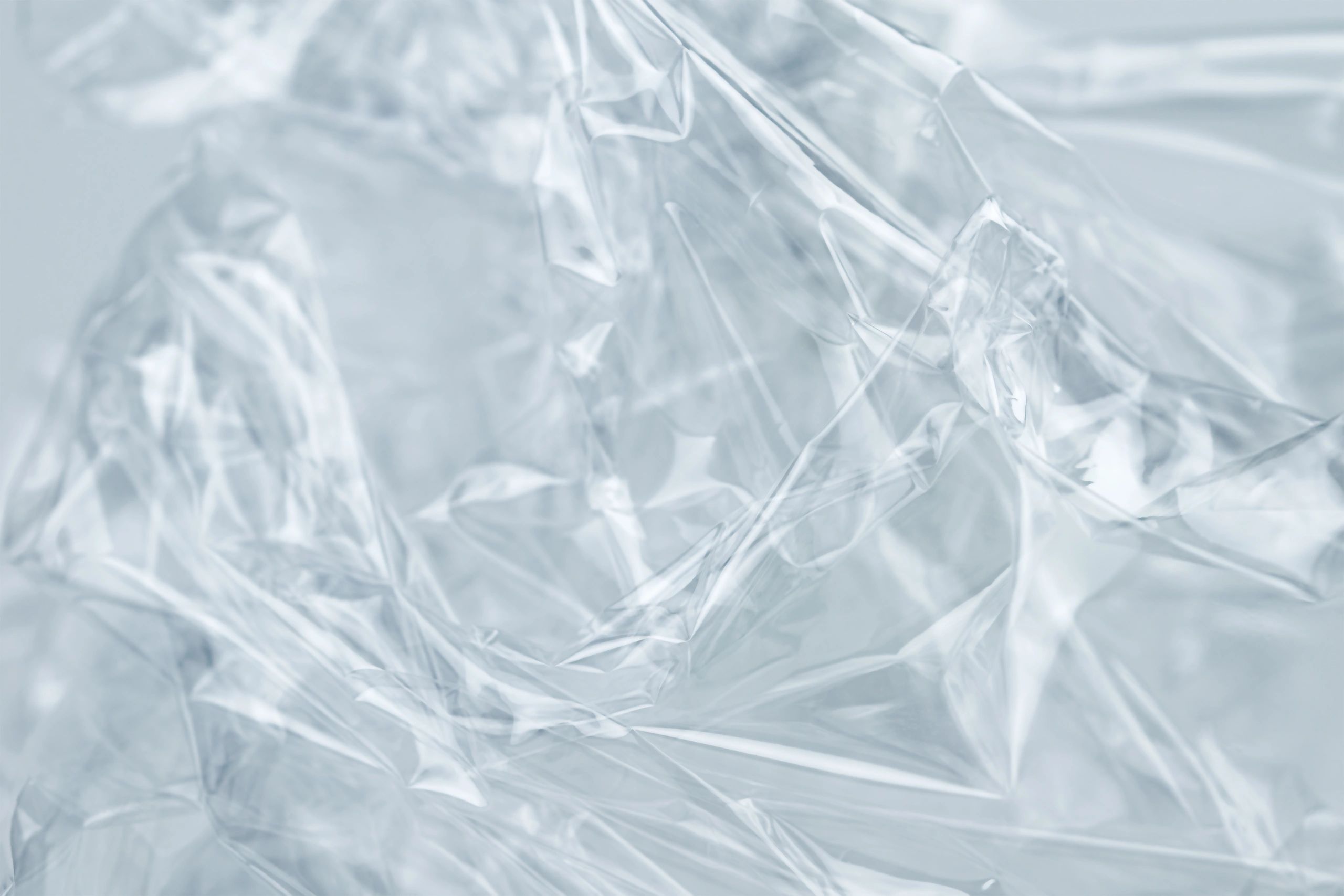 Transparent laminating film material detail