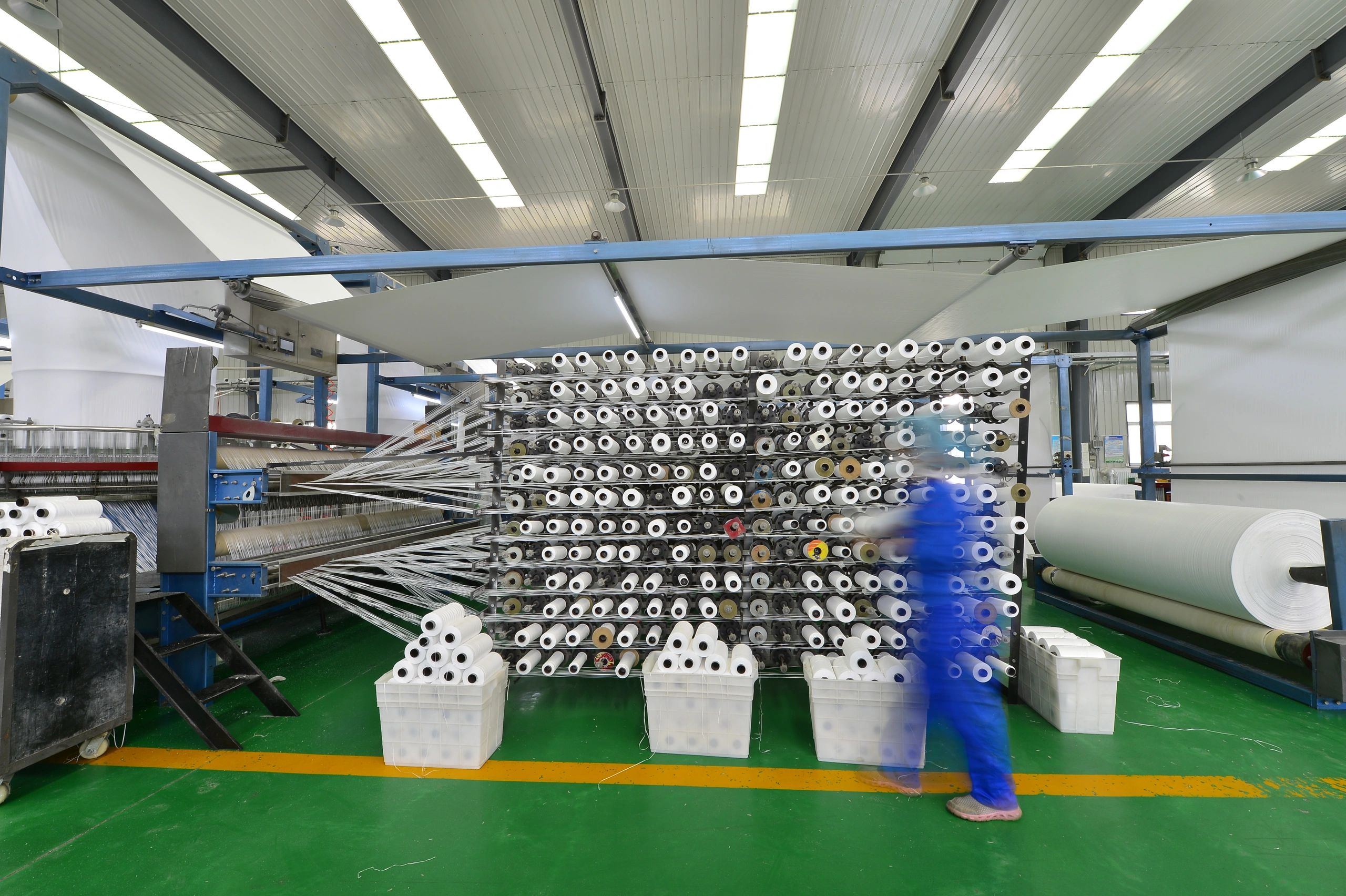 Packaging material processing equipment for foil and specialty films